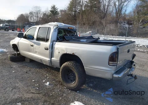 2001 Dodge Dakota Slt/Sport из США, поврежденный, VIN 1B7HG2AZ61S308965
